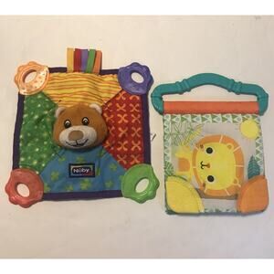 Nuby & Bright Stars Baby Toy Set Of Two Tags 4135